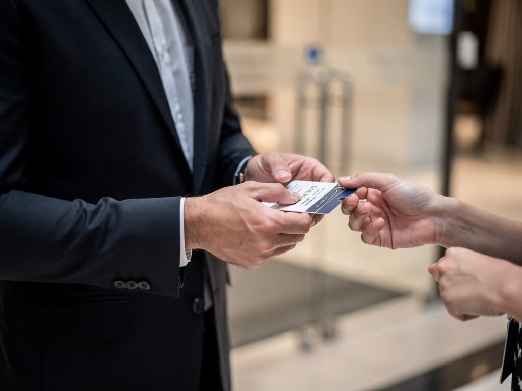 Agent de sécurité défilé de mode